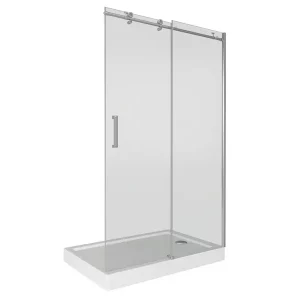 Душевая дверь Bas Puerta 120х195 Хром / Прозрачное