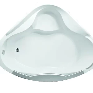 Ванна акриловая 1MarKa Grand Luxe 155х155 (ванна, рама, панель) Белый 625090