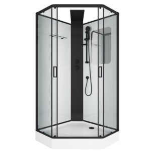 Душевая кабина Grossman Elegans 90х90 Черный / Прозрачное GR251D Душевая кабина Grossman Elegans 90х90 Черный / Прозрачное GR251D