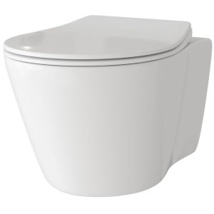 Унитаз подвесной Grossman GR-4459 с сиденьем микролифт Белый глянцевый GR-4459S