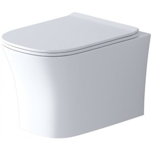 Унитаз подвесной Grossman Style с сиденьем микролифт Белый глянцевый GR-4474S