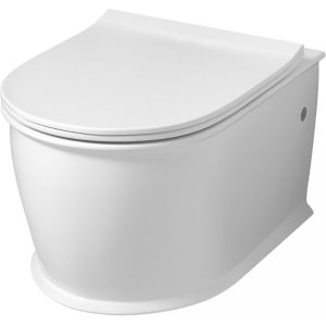 Унитаз подвесной Grossman Retro с сиденьем микролифт Белый матовый GR-4482MS