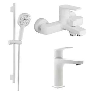 Комплект смесителей Azario AZ-156805126+AZ-156845026+AZ-157820226