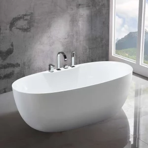 Ванна акриловая Vincea VBT 170х80 Отдельностоящая Белый матовый VBT-405B-1700