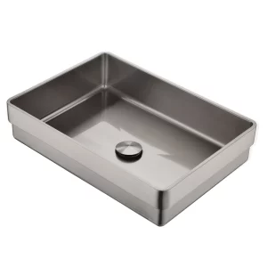 Раковина встраиваемая ABBER Wasser Kreis 51x12 сатин AF2401SP